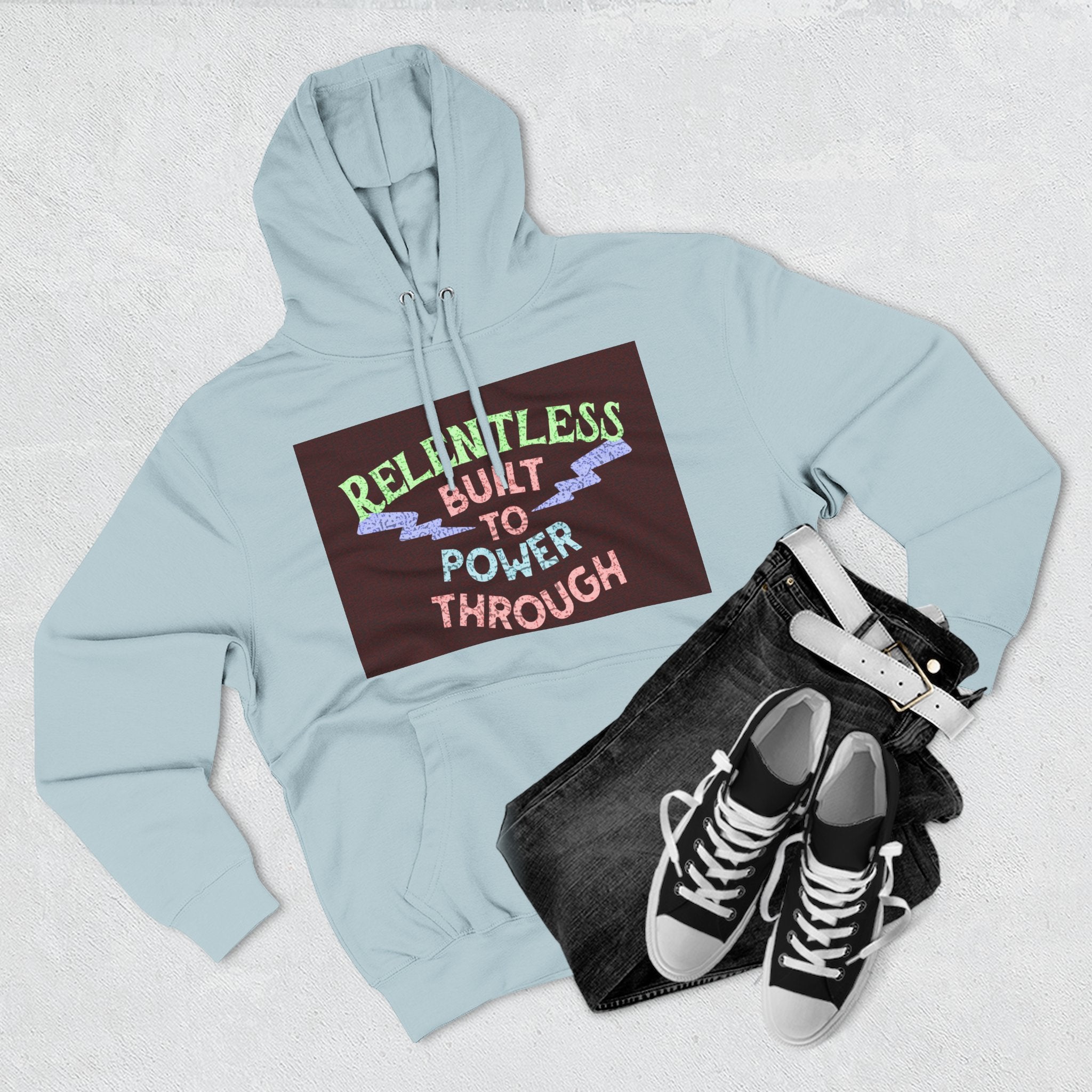 Eclipse Unisex Medium Weight Hoodie. Lane Seven LS14001