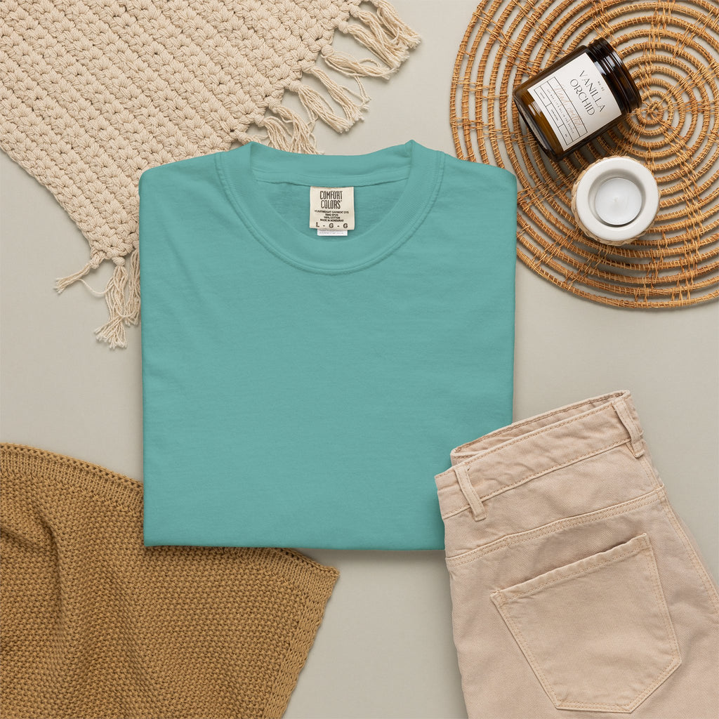 Premium Ring-Spun Heavyweight Garment-Dyed T-Shirt -Comfort Colors 1717
