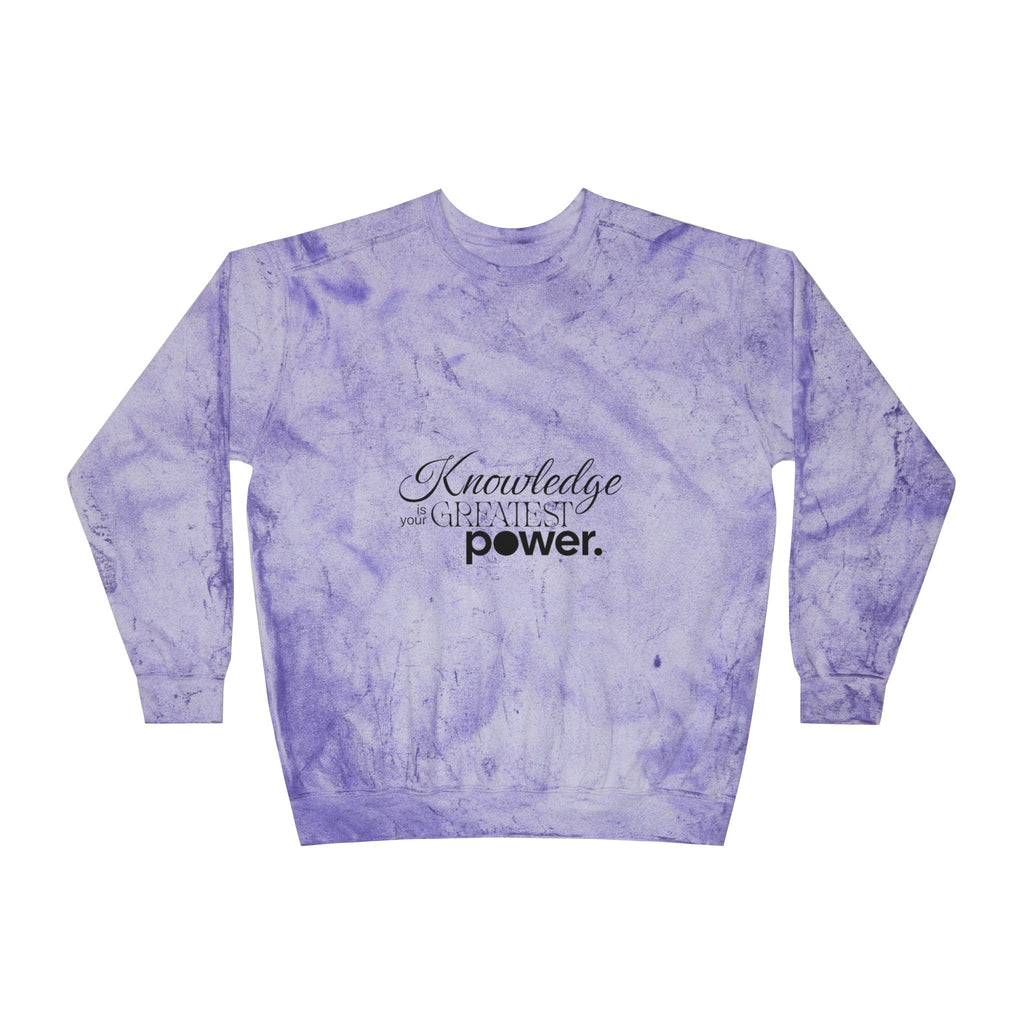 Eclipse Unisex Color Blast Crewneck Sweatshirt - Comfort Colors 1545
