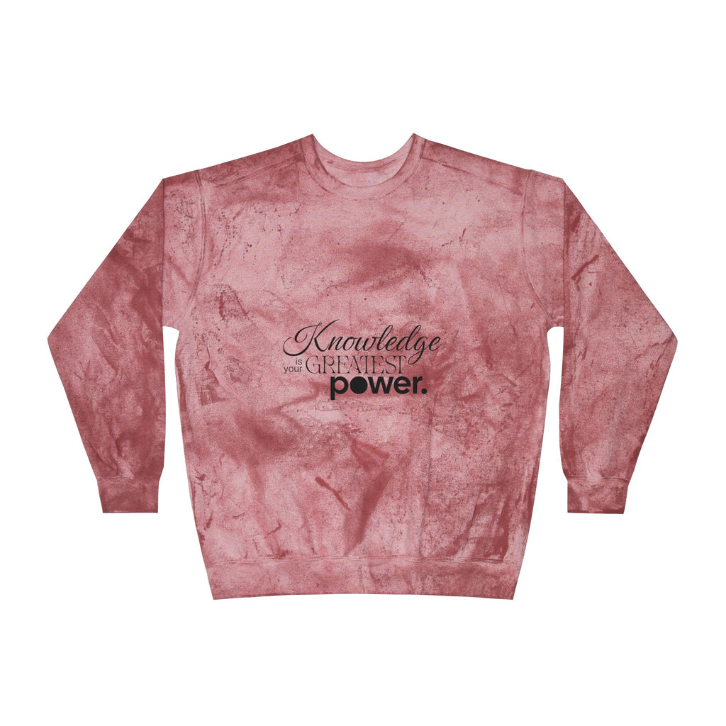 Eclipse Unisex Color Blast Crewneck Sweatshirt - Comfort Colors 1545