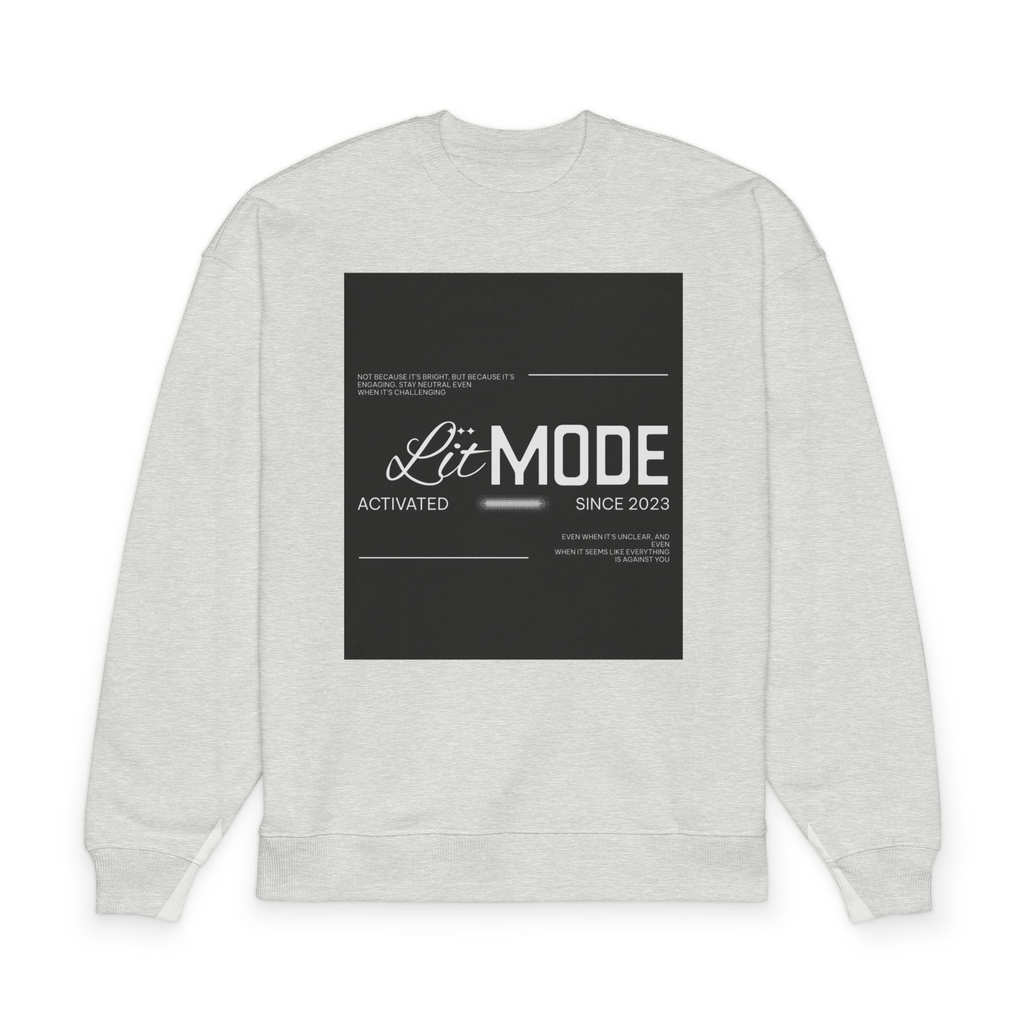 Eclipse Unisex Organic Oversized Sweatshirt Radder 2.0 — Stanley Stella SASU025