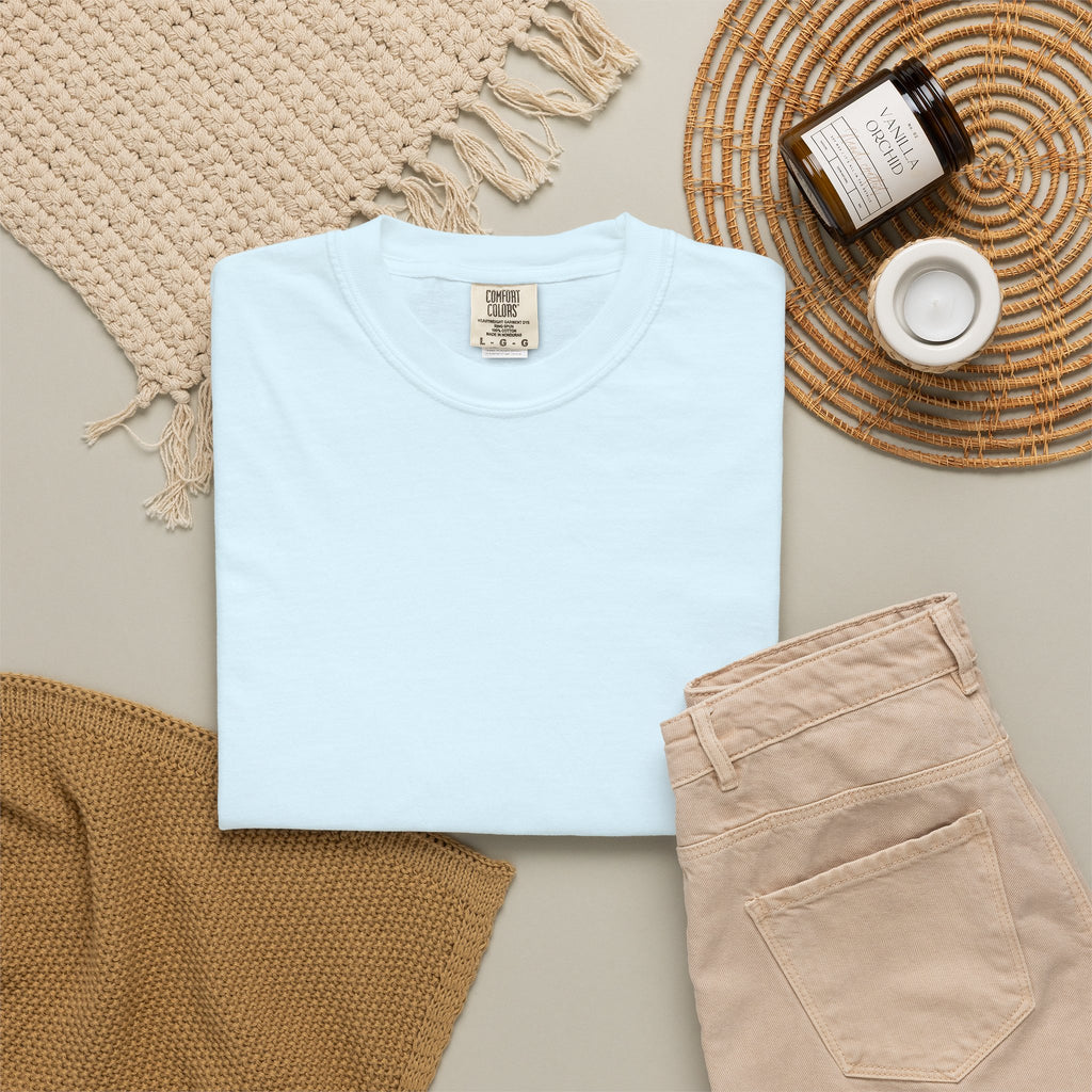 Premium Ring-Spun Heavyweight Garment-Dyed T-Shirt -Comfort Colors 1717