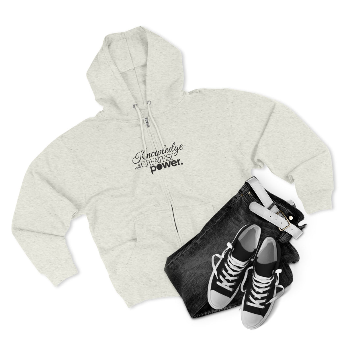 Eclipse Unisex Midweight Full Zip Hoodie  - Lane Seven LS 14003