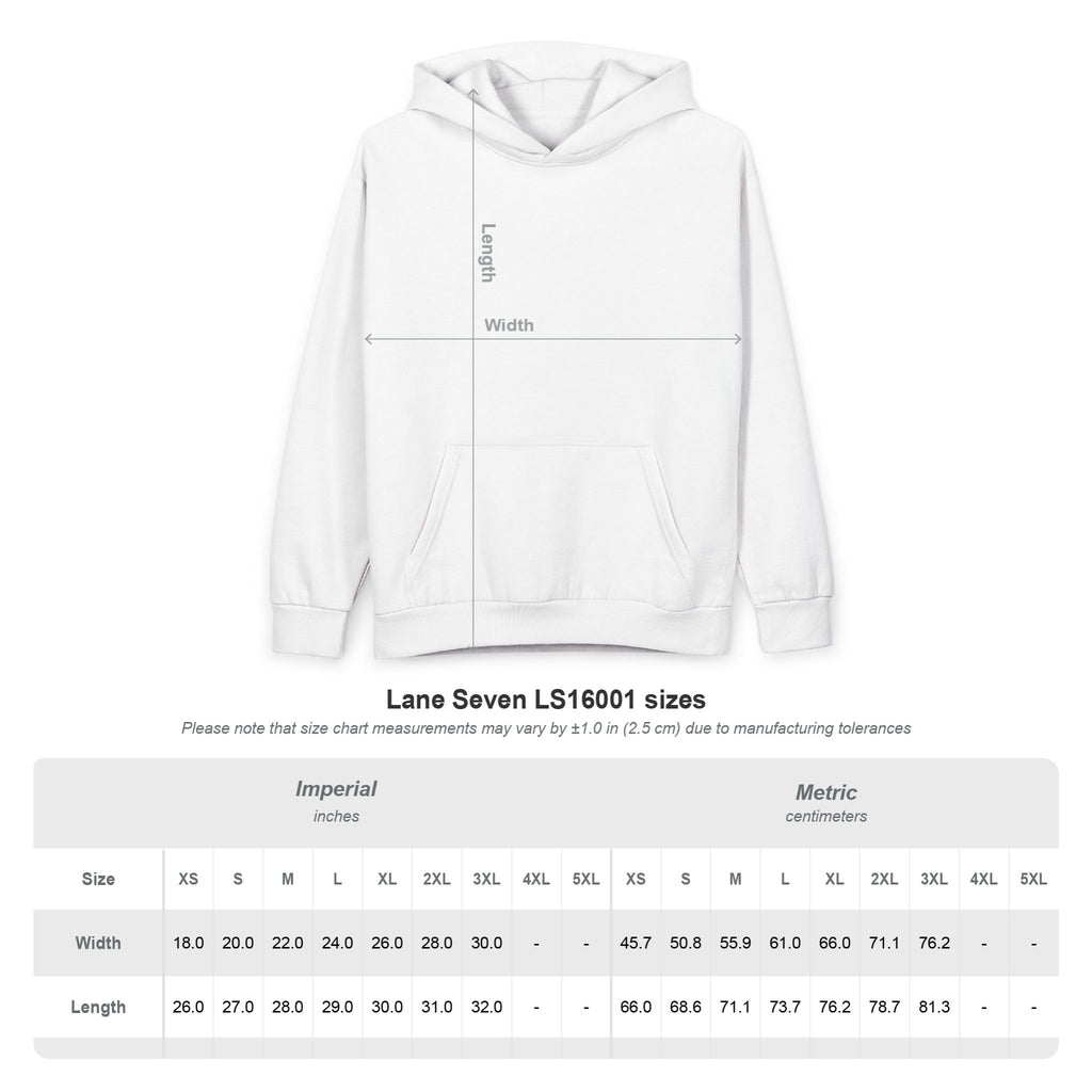 Eclipse Heavyweight Pullover Hoodie — Lane Seven LS 16001