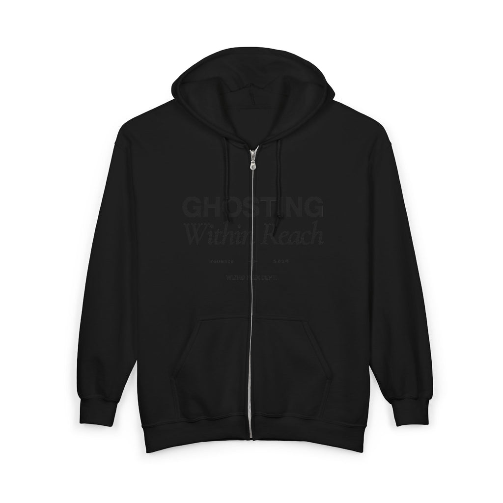 Eclipse Unisex Full Zip Midweight Hoodie — Gildan 18600