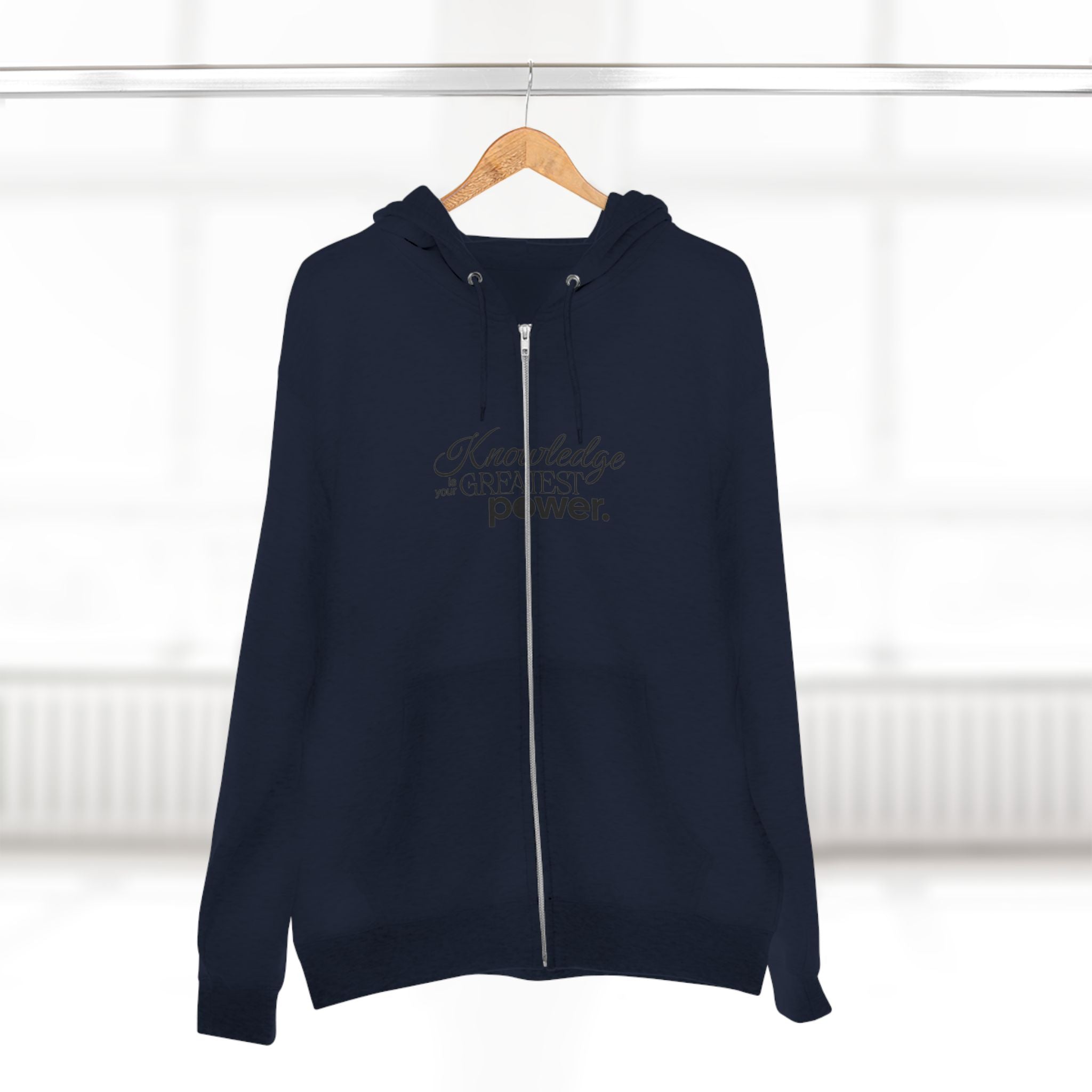 Eclipse Unisex Midweight Full Zip Hoodie  - Lane Seven LS 14003