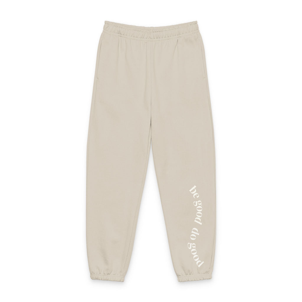 Sweatpants — 'We Grind So Hard' Minimal Side Script Cozy Joggers - Bella + Canvas 4737