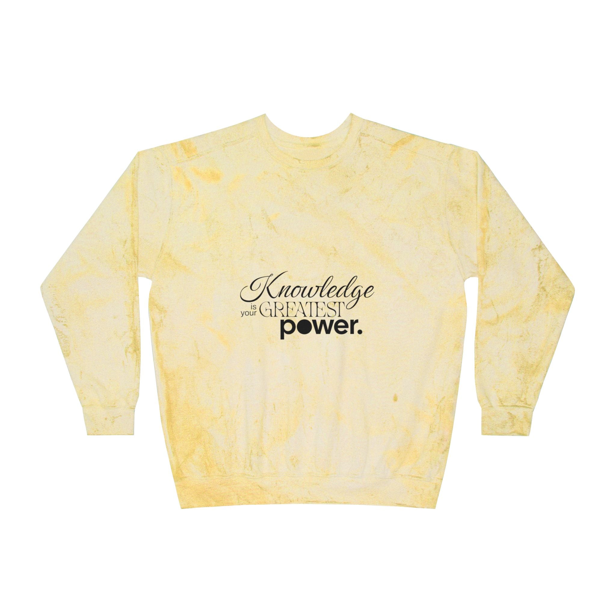 Eclipse Unisex Color Blast Crewneck Sweatshirt - Comfort Colors 1545