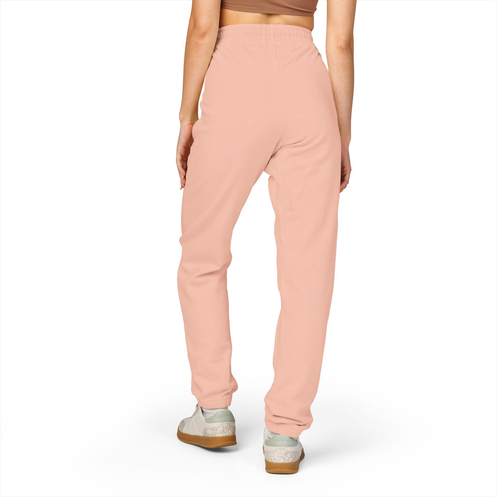 Charcoal 'Good Vibes' Graphic Sweatpants — Cozy Streetwear Joggers - Comfort Colors 1469