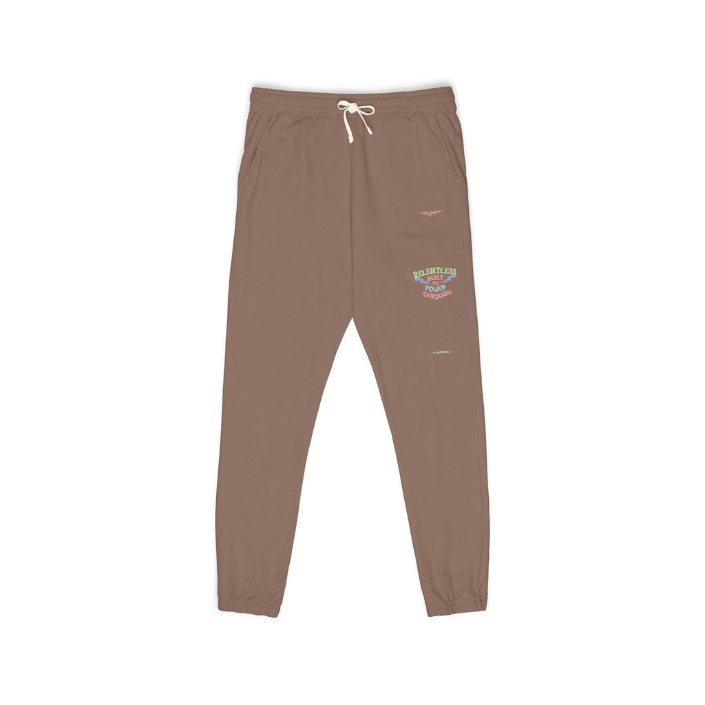 Charcoal 'Good Vibes' Graphic Sweatpants — Cozy Streetwear Joggers - Comfort Colors 1469