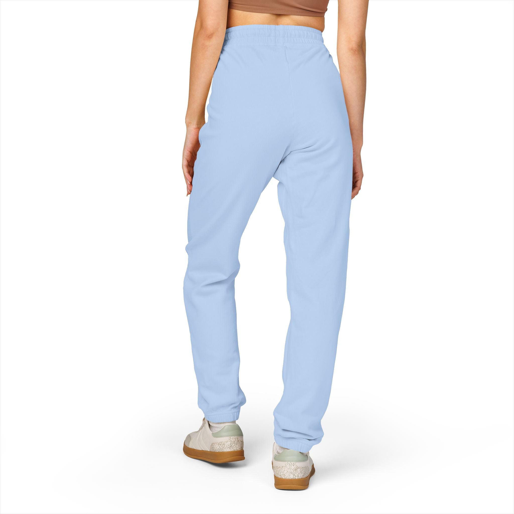 Charcoal 'Good Vibes' Graphic Sweatpants — Cozy Streetwear Joggers - Comfort Colors 1469