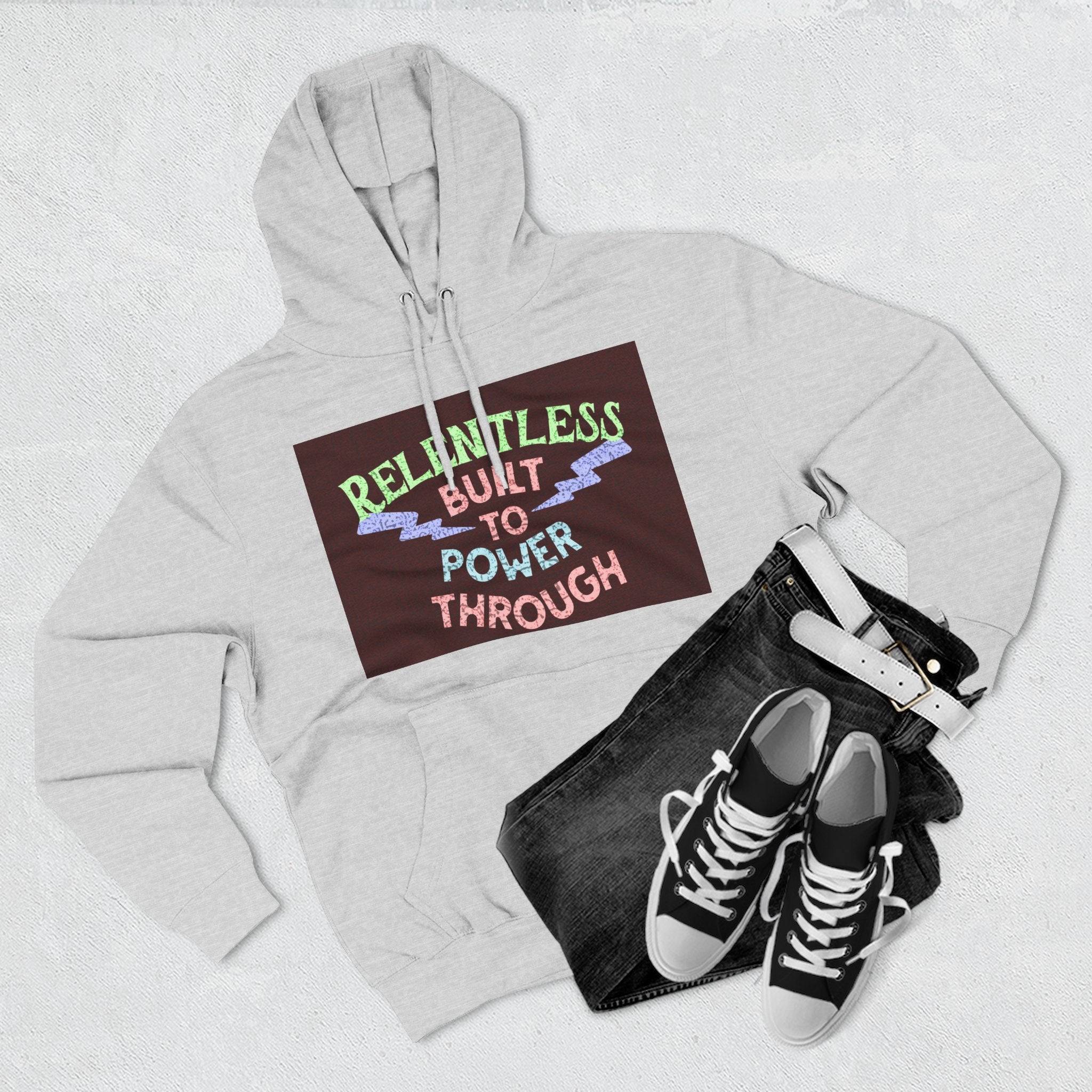 Eclipse Unisex Medium Weight Hoodie. Lane Seven LS14001