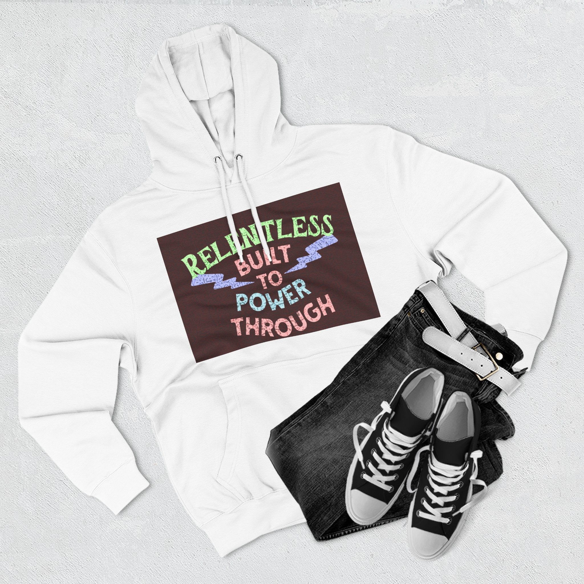 Eclipse Unisex Medium Weight Hoodie. Lane Seven LS14001