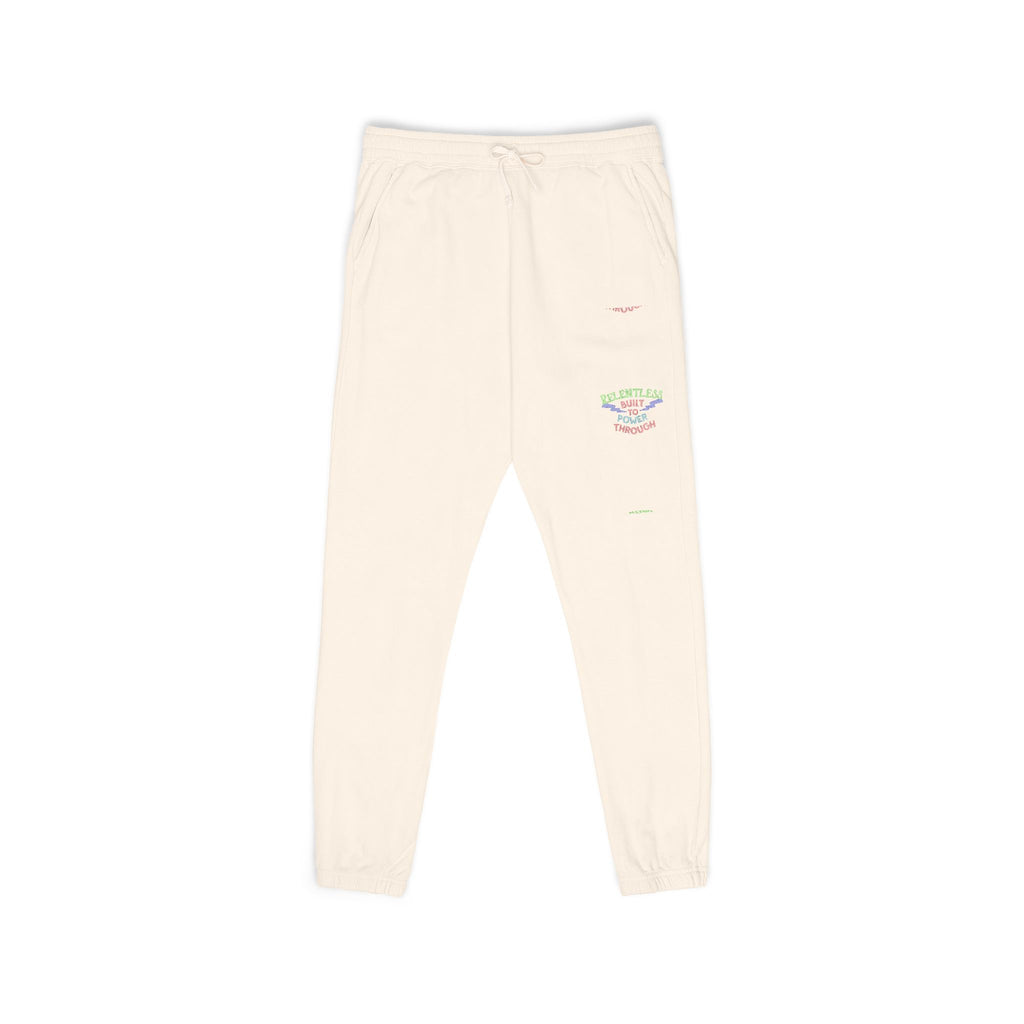 Charcoal 'Good Vibes' Graphic Sweatpants — Cozy Streetwear Joggers - Comfort Colors 1469