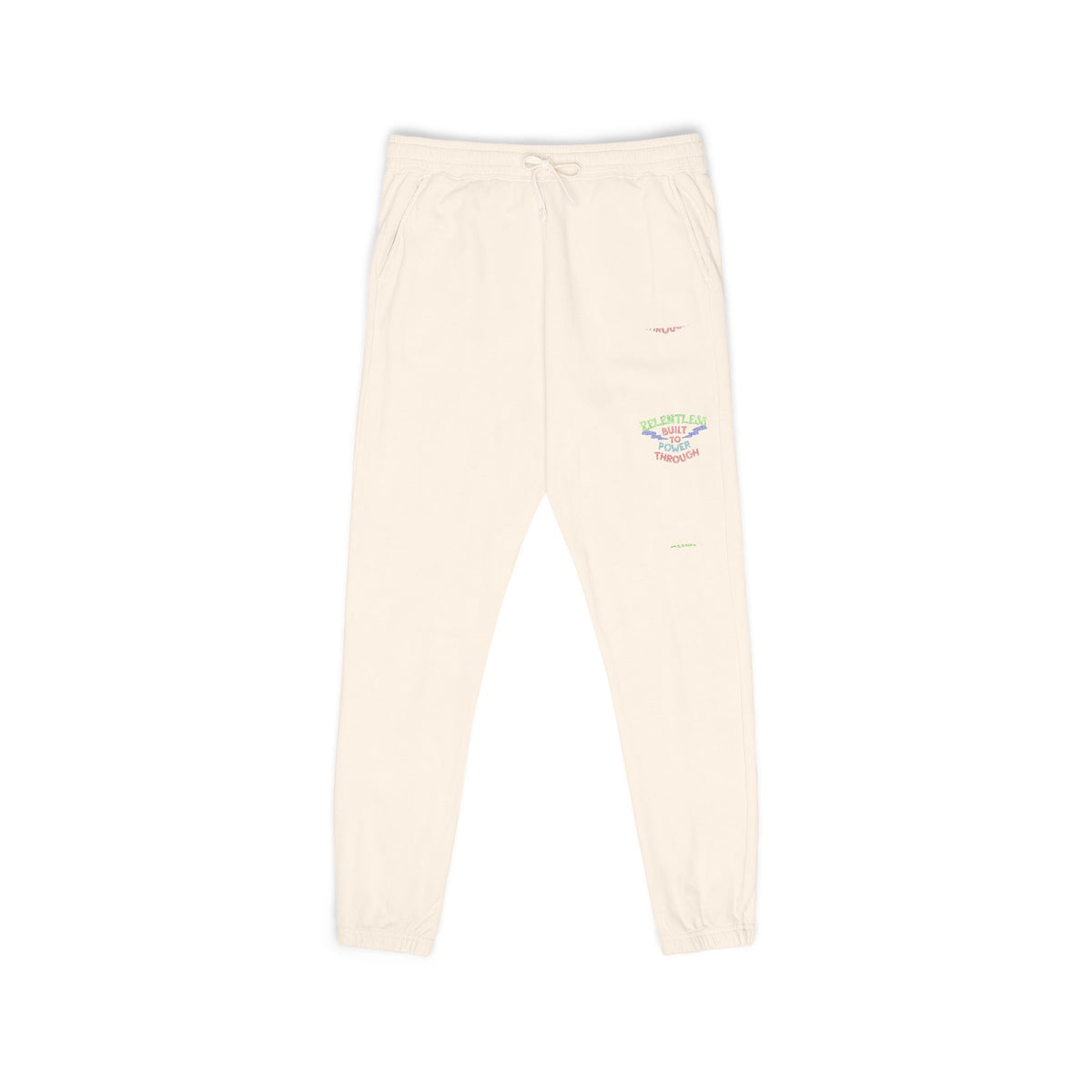 Charcoal 'Good Vibes' Graphic Sweatpants — Cozy Streetwear Joggers - Comfort Colors 1469