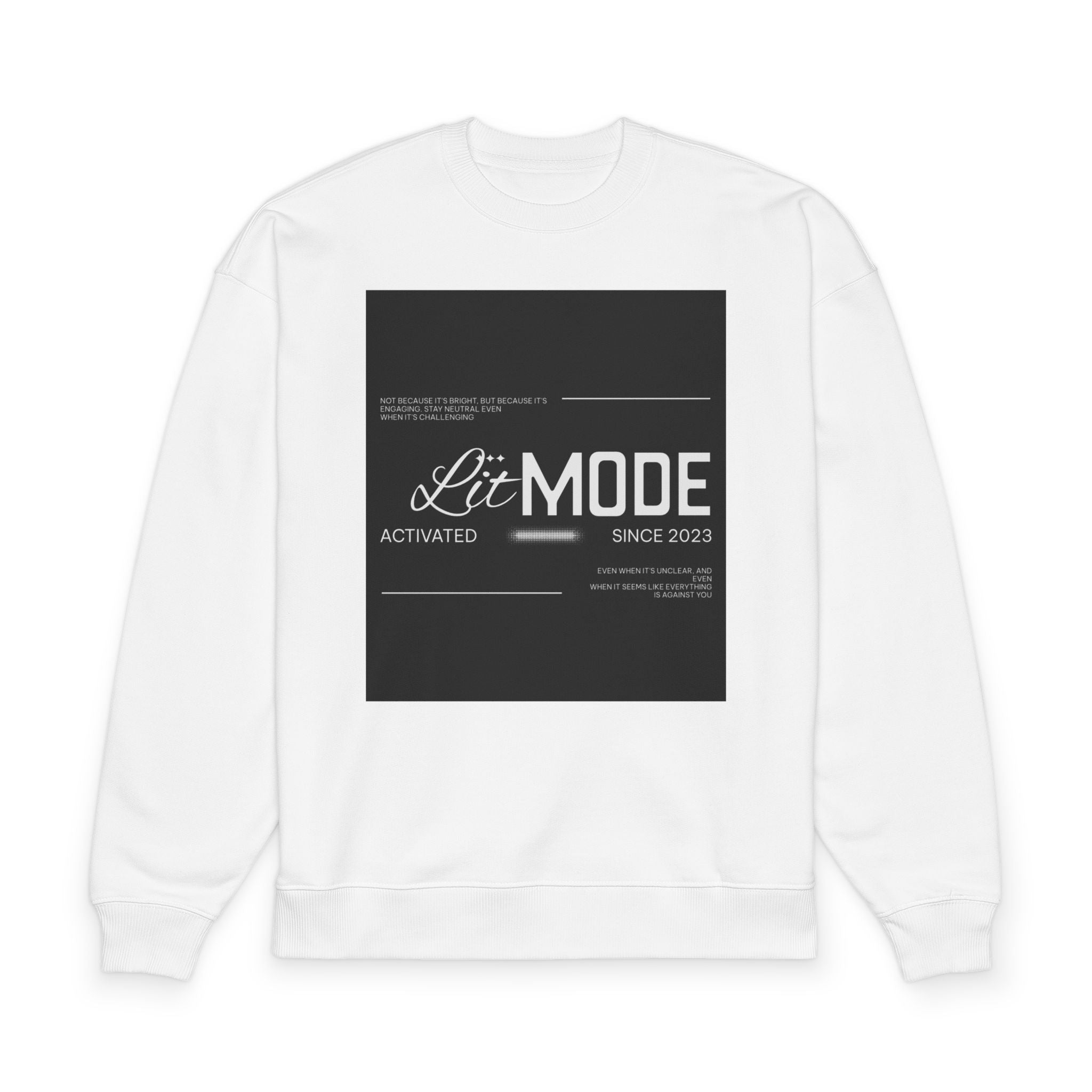 Eclipse Unisex Organic Oversized Sweatshirt Radder 2.0 — Stanley Stella SASU025