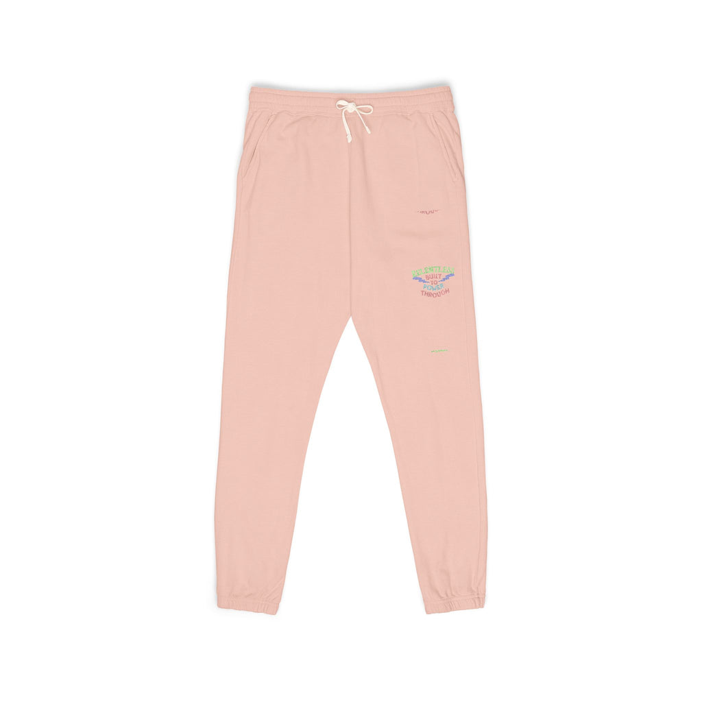 Charcoal 'Good Vibes' Graphic Sweatpants — Cozy Streetwear Joggers - Comfort Colors 1469