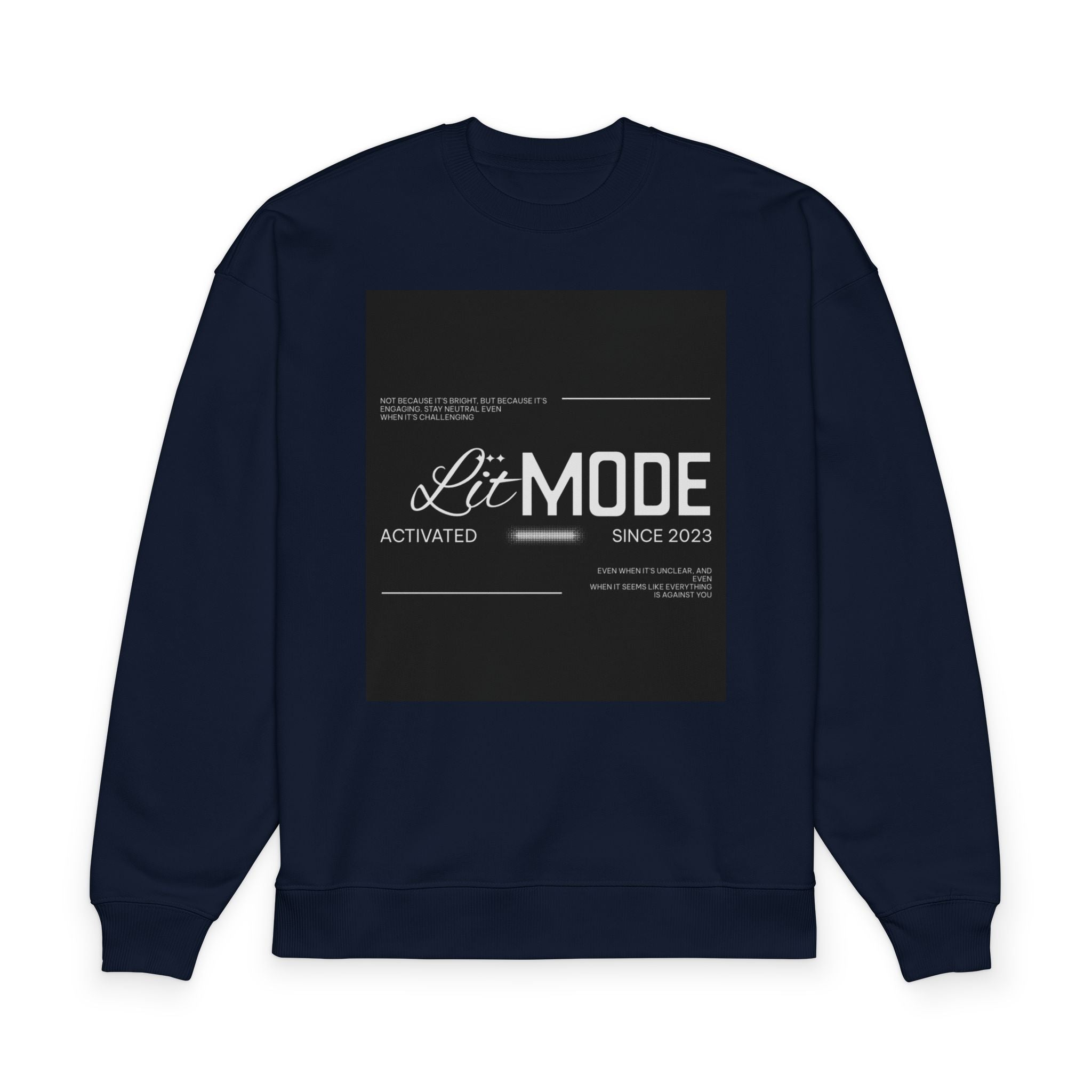 Eclipse Unisex Organic Oversized Sweatshirt Radder 2.0 — Stanley Stella SASU025