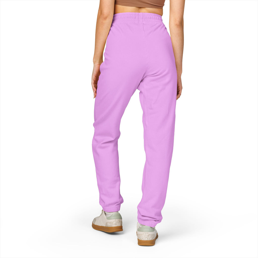 Charcoal 'Good Vibes' Graphic Sweatpants — Cozy Streetwear Joggers - Comfort Colors 1469