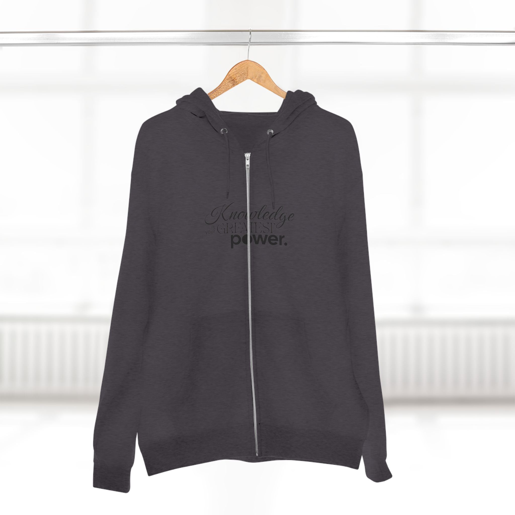 Eclipse Unisex Midweight Full Zip Hoodie  - Lane Seven LS 14003