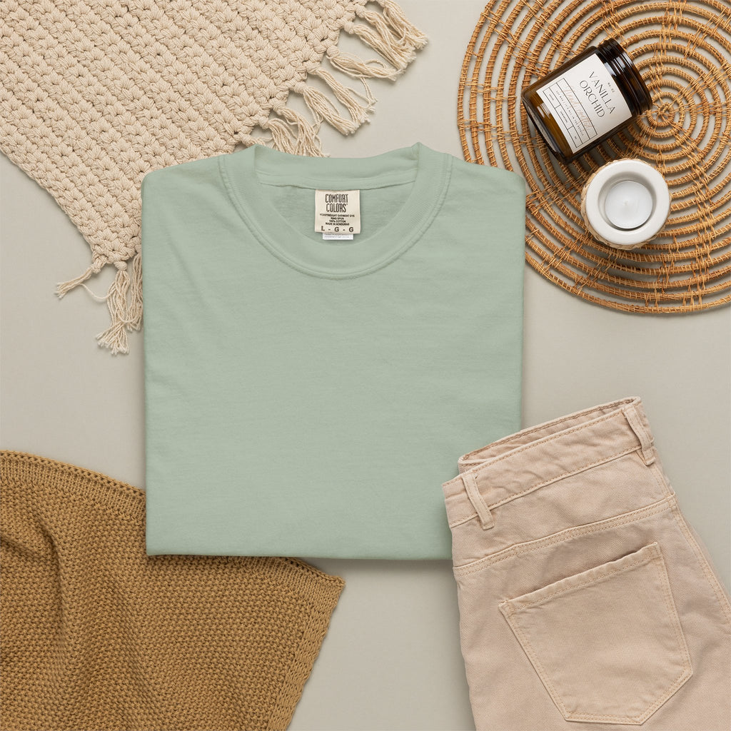 Premium Ring-Spun Heavyweight Garment-Dyed T-Shirt -Comfort Colors 1717