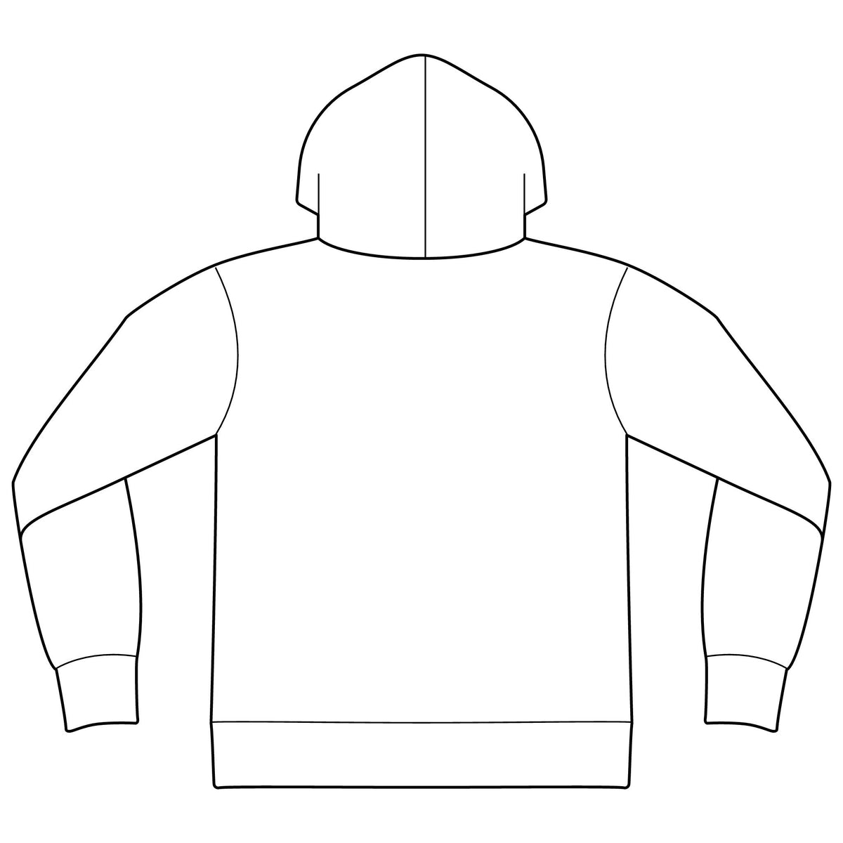 Express Yourself Hoodie — Minimal Center-Print Fleece Pullover