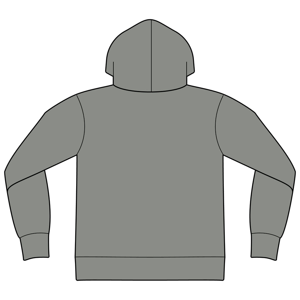 Express Yourself Hoodie — Minimal Center-Print Fleece Pullover