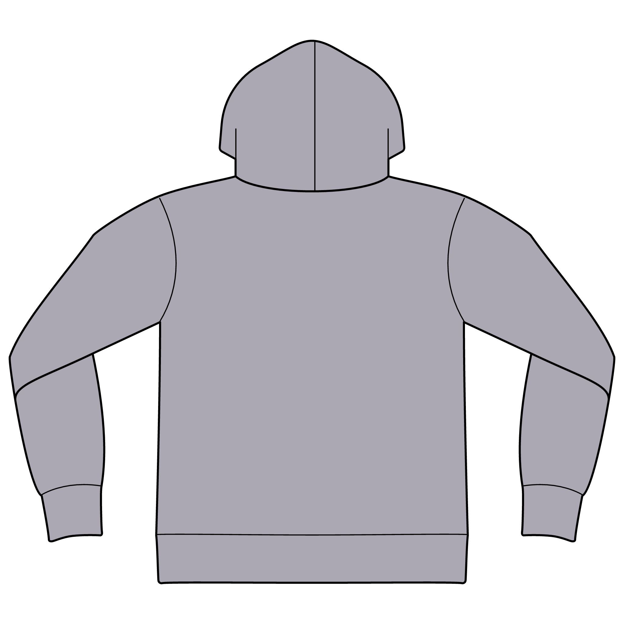 Express Yourself Hoodie — Minimal Center-Print Fleece Pullover