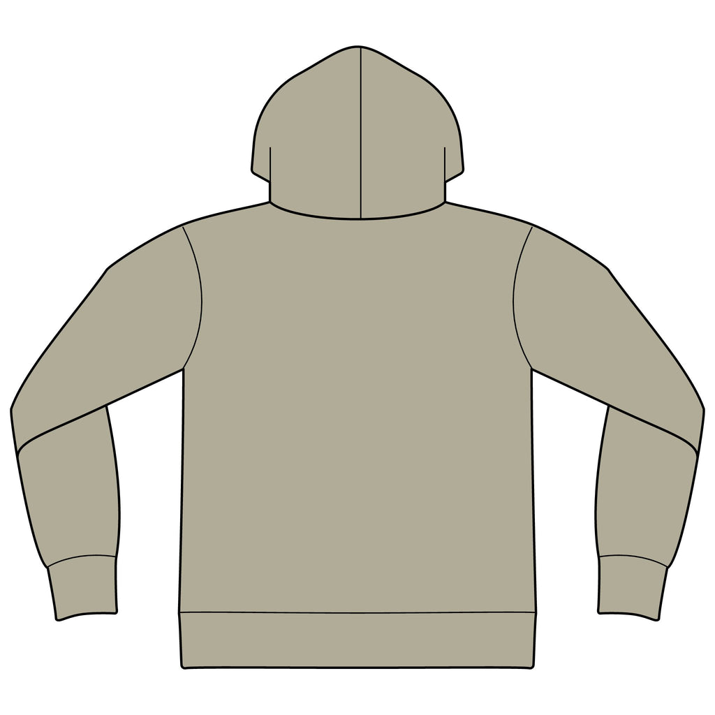 Express Yourself Hoodie — Minimal Center-Print Fleece Pullover