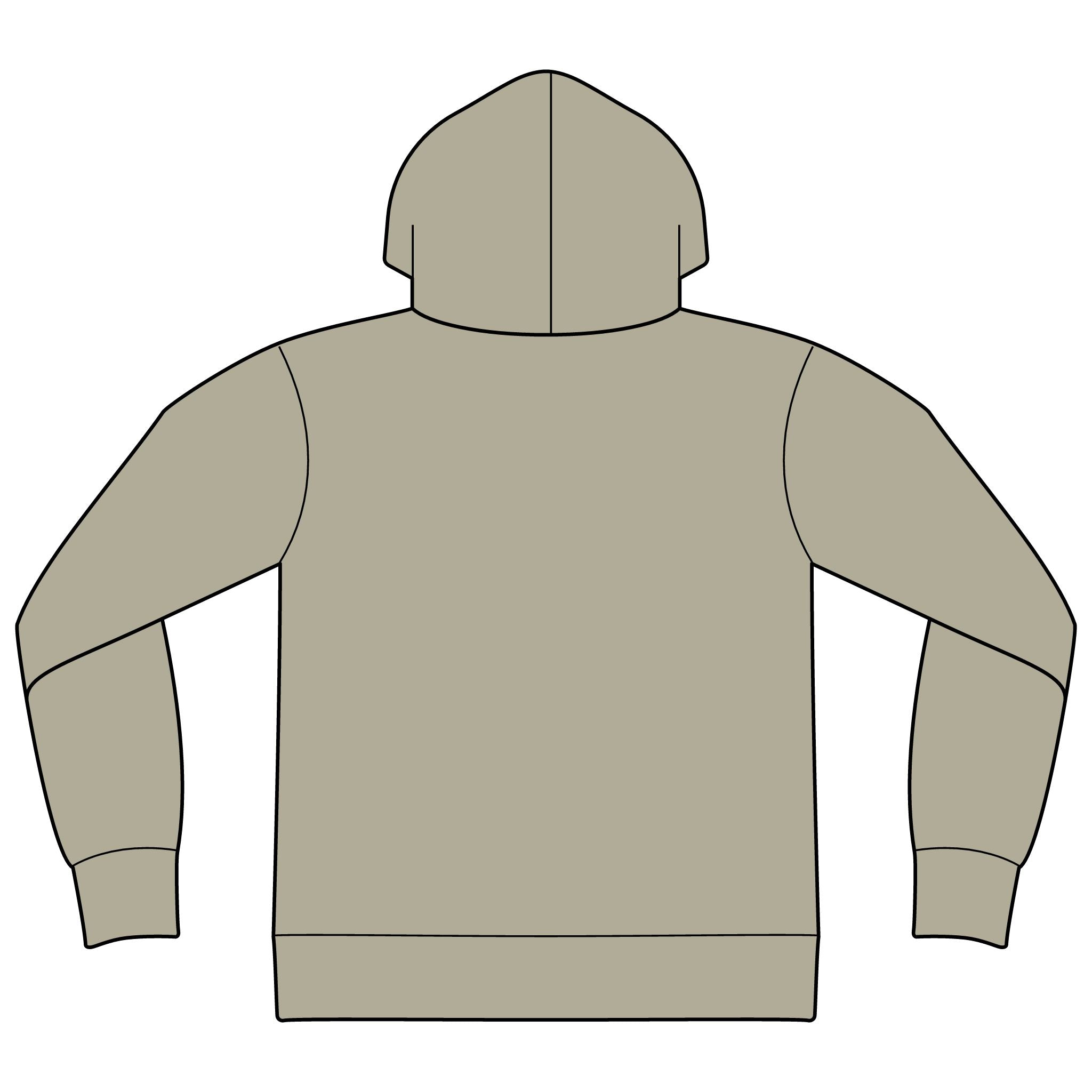 Express Yourself Hoodie — Minimal Center-Print Fleece Pullover