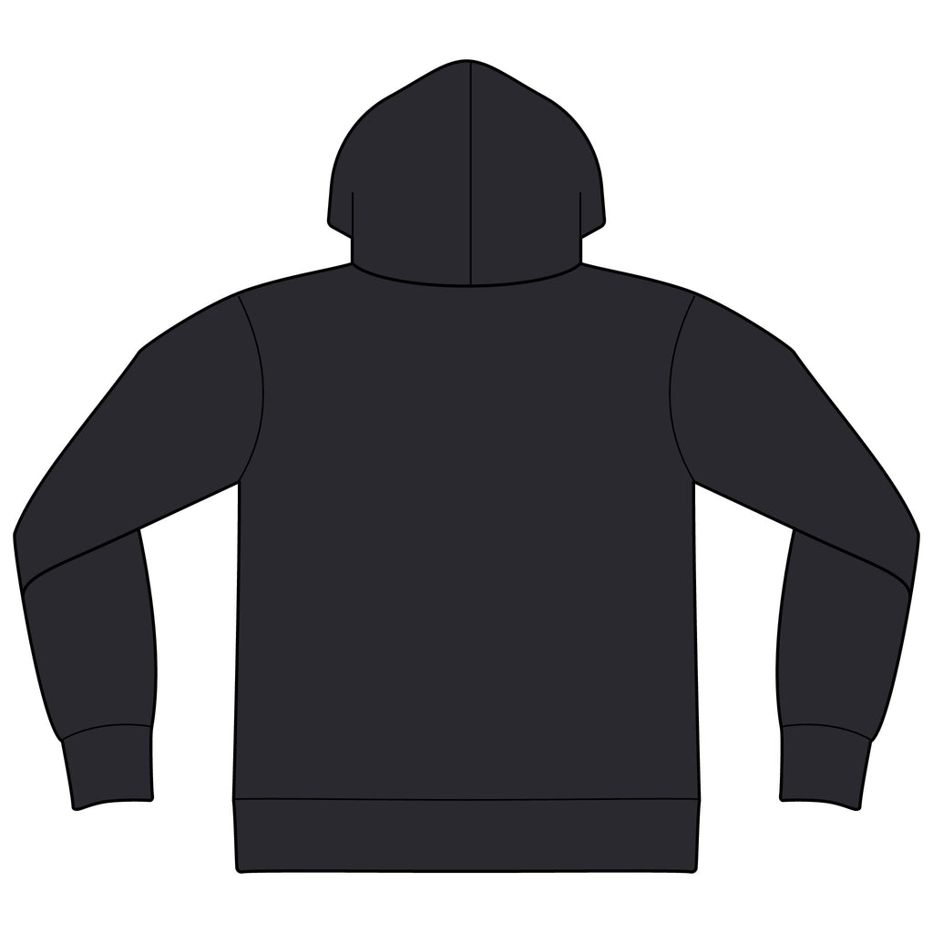 Express Yourself Hoodie — Minimal Center-Print Fleece Pullover