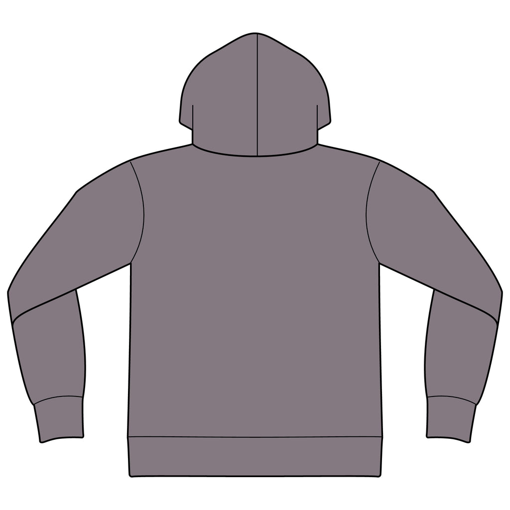 Express Yourself Hoodie — Minimal Center-Print Fleece Pullover