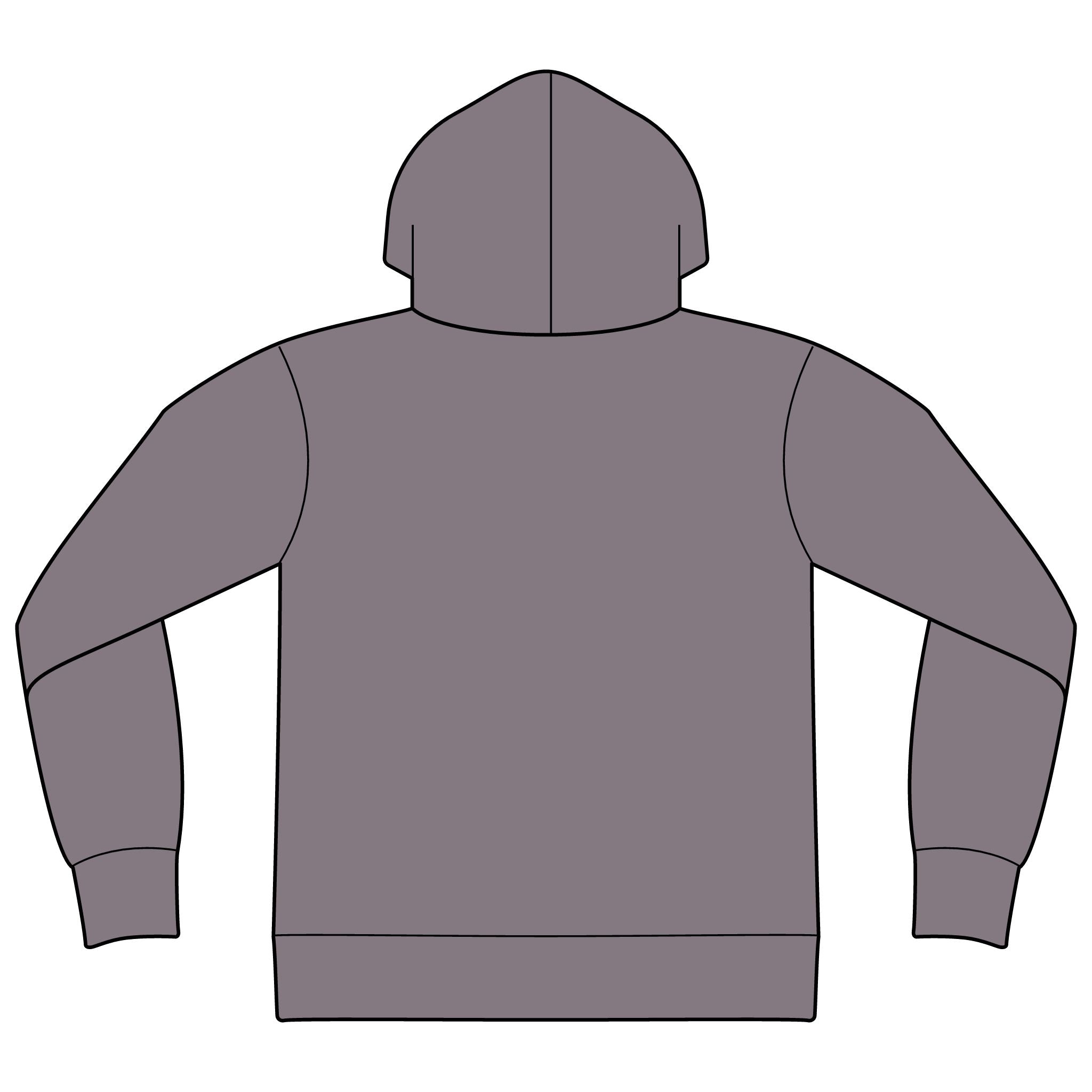 Express Yourself Hoodie — Minimal Center-Print Fleece Pullover