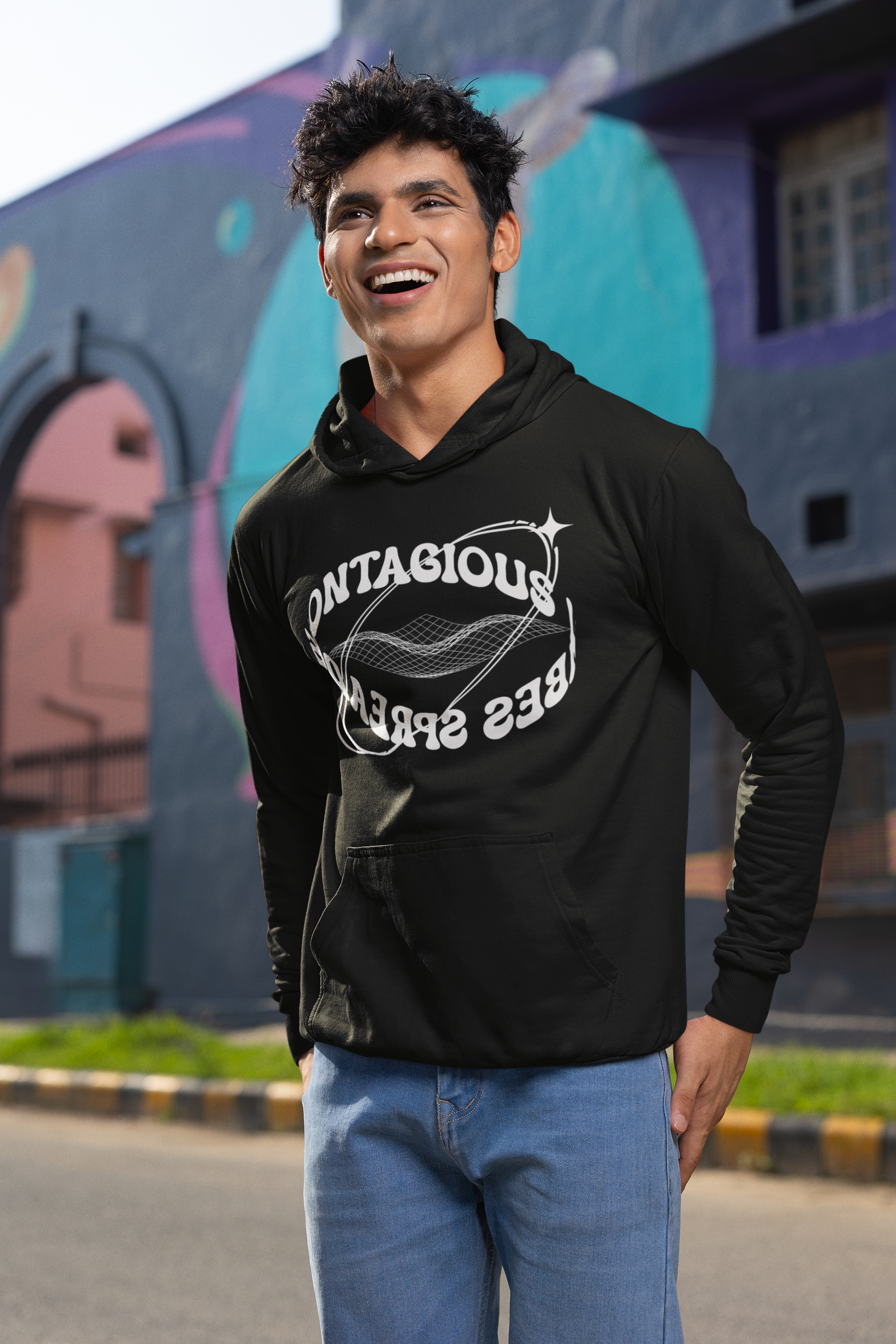 Eclipse Unisex Medium Weight Hoodie — Independent Trading Co  SS4500