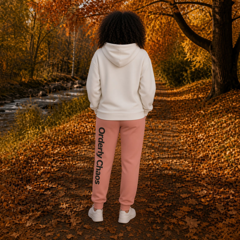 Sweatpants — 'We Grind So Hard' Minimal Side Script Cozy Joggers - Bella + Canvas 4737